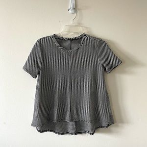 Zara Black & White Top